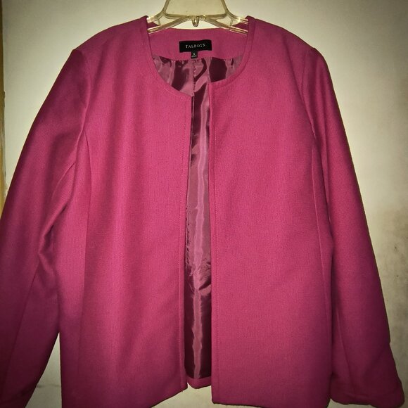 Talbots Pink Jacket - Picture 1 of 3